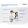 Olympus 실체 현미경: 인체공학 가이드