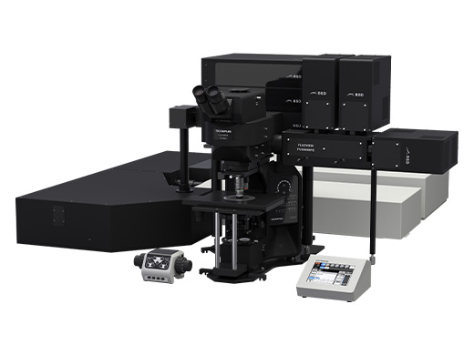 The FV4000MPE multiphoton system with modules for deep imaging